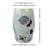 Flower and bird ceramic stool-1926081977