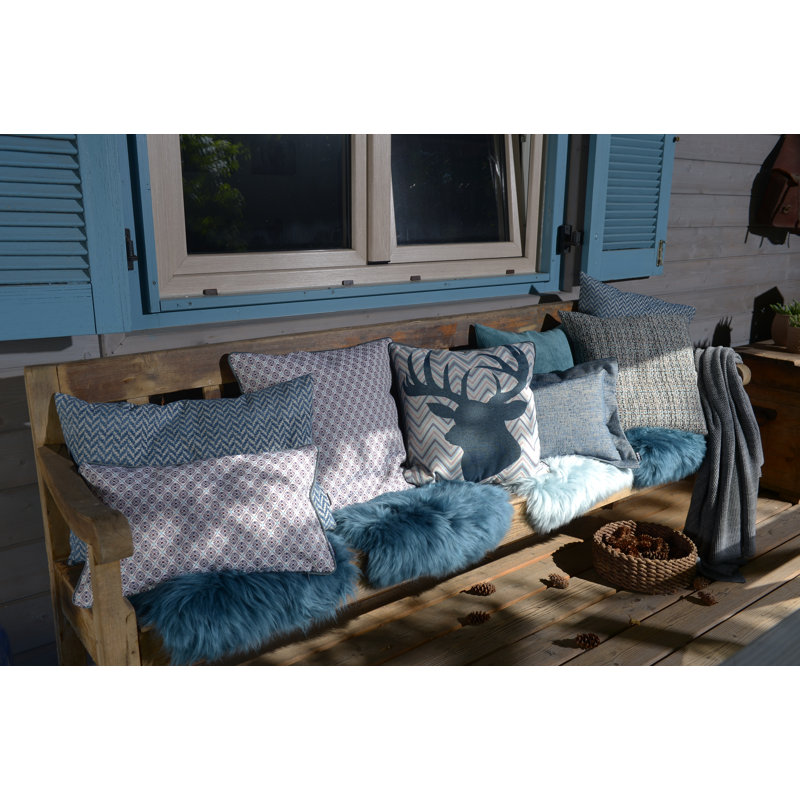Ayalon Geometric Square Cushion
