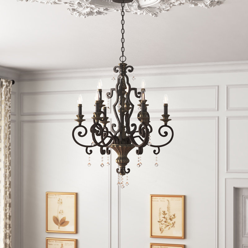 9 - Light Dimmable Classic / Traditional Chandelier