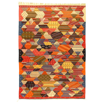 Achsa One-of-a-Kind 9'800000000000001'' X 6'8'' 1970s Area Rug in