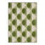 Tapis vert / beige à motif géométrique Cena-1261837882