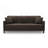 Febo 83'' Square Arms Sofa, Teddy Sofa Couch with Pocket Spring Cushion   -1353743460