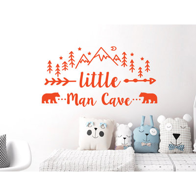 Décalcomanie murale Little Man Cave