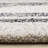 Marrion Ivory Black Grey Dense Shag Area Rug-238126193