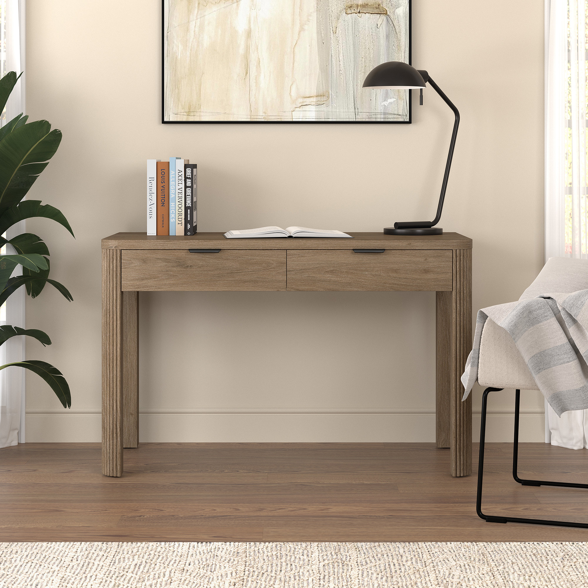 Latitude Run® Densmore 48'' Wide Rectangular Desk & Reviews | Wayfair