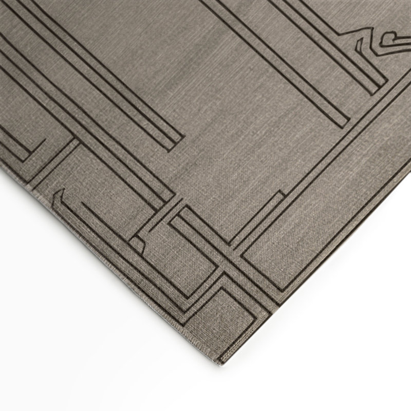Tapis intérieur et extérieur ArtDeco, Rectangulaire 3 pi x 5 pi