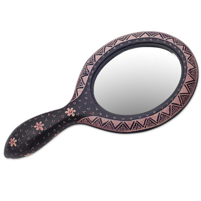 Miroir décoratif en bois Aikha