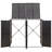 4.59 ft. W x 2.63 ft. D Traditional Garbage Shed-88344693