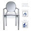 Chaise avec accoudoirs Amy King Louis-486661570