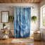Rideau de douche 1 pièce Soft Soft Florals-1545144301