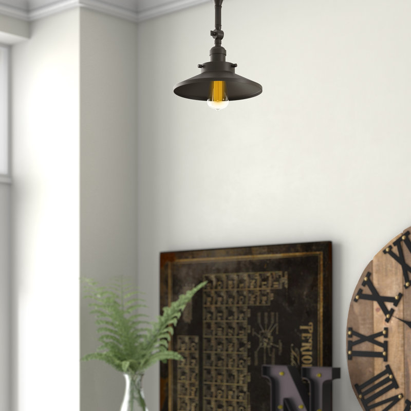 Clintonpark Semi Flush Mount, Oil Rubbed Bronze