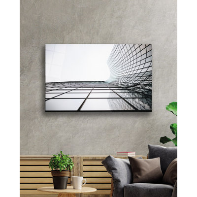 Elegant Decorative Tempered Glass Painting, 27.6 x 43.3 inches | 100% Tempered Glass, Thickness: 0.16 inches | Stunning Home Décor for Living Room, Office, or Gallery | Unique Art Piece, Durable and Stylish