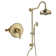 Complete Shower System with Rough in-Valve