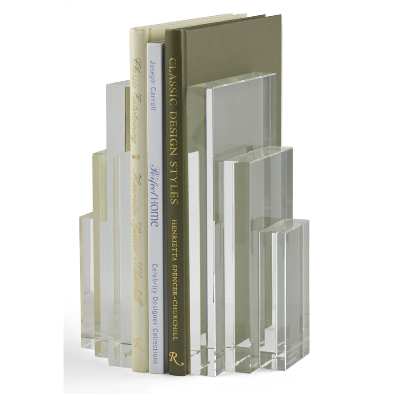 Crystal Bookends