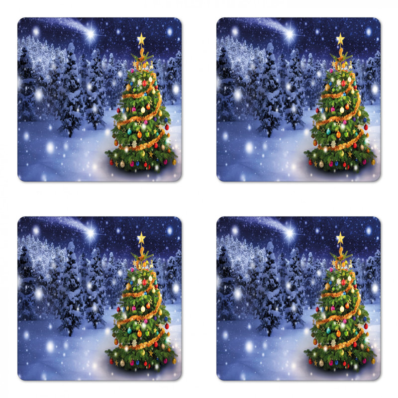 Sous-verre de noël