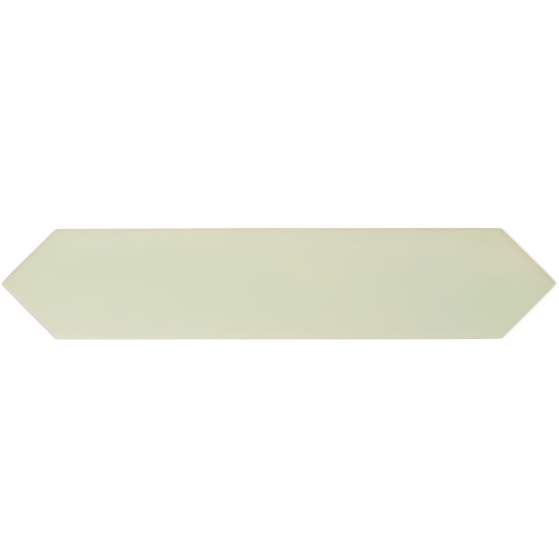 Piquet 2'' W x 10'' L Ceramic Singular Tile, Tea Green