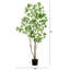 Arbre artificiel 84 po en doublure de pot