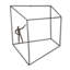 Perspective Standing Arm Up Wall Décor
