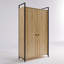 Anneliese 2 Door Manufactured Wood Wardrobe