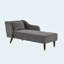 Revêtement en velours de chaise longue Modern-129598774