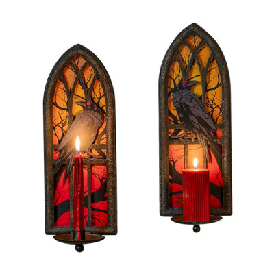 36.5 cm H Iron Wall Sconce