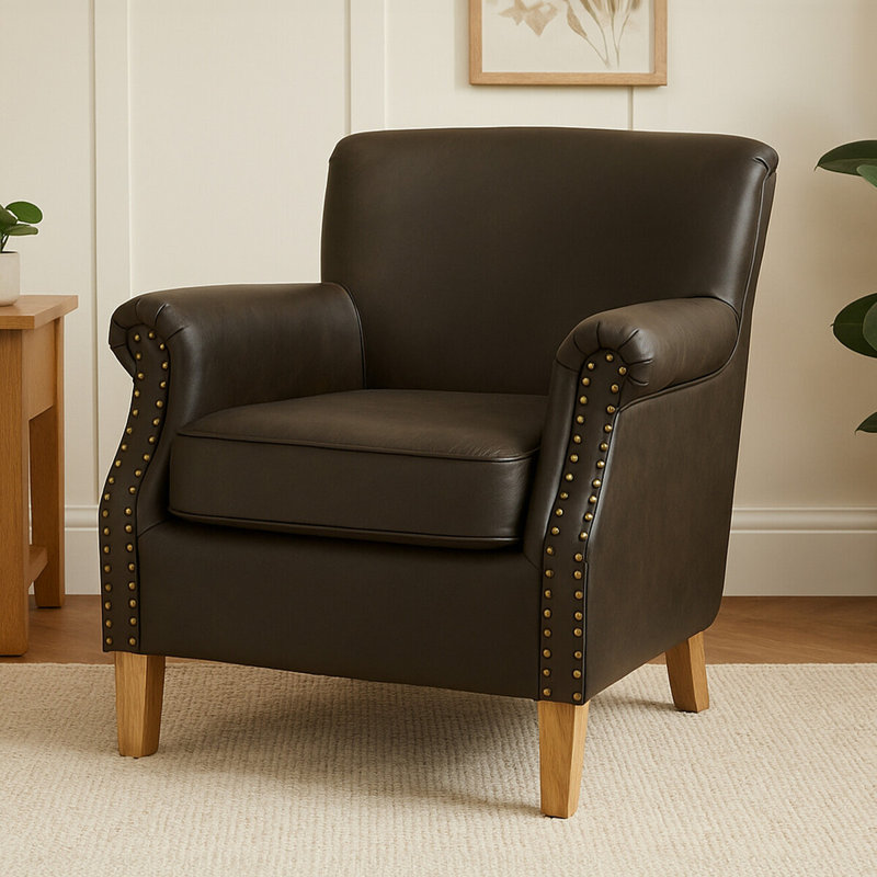Croydon Faux Leather Armchair