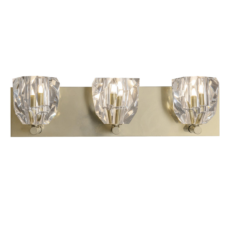 Gatsby 3 - Light Dimmable Vanity Light, Soft Gold