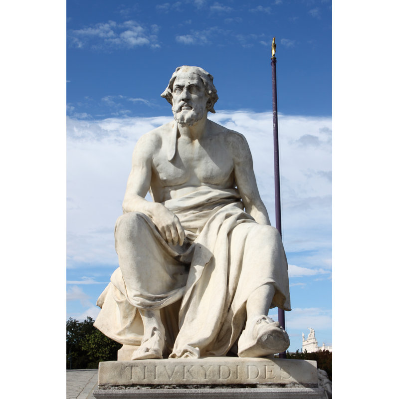 " Statue Of Thukydides " by Alessandro0770, 12" W x 18" H