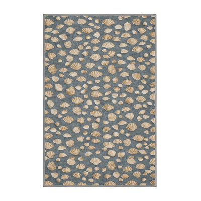 Tapis bord de mer lavable