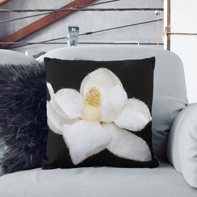 Floral Square Throw Cushion