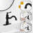 Single-handle Bathroom Faucet with Drain Assembly-81641127