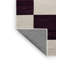 Tapis beige à carreaux lavable à la machine-813022854
