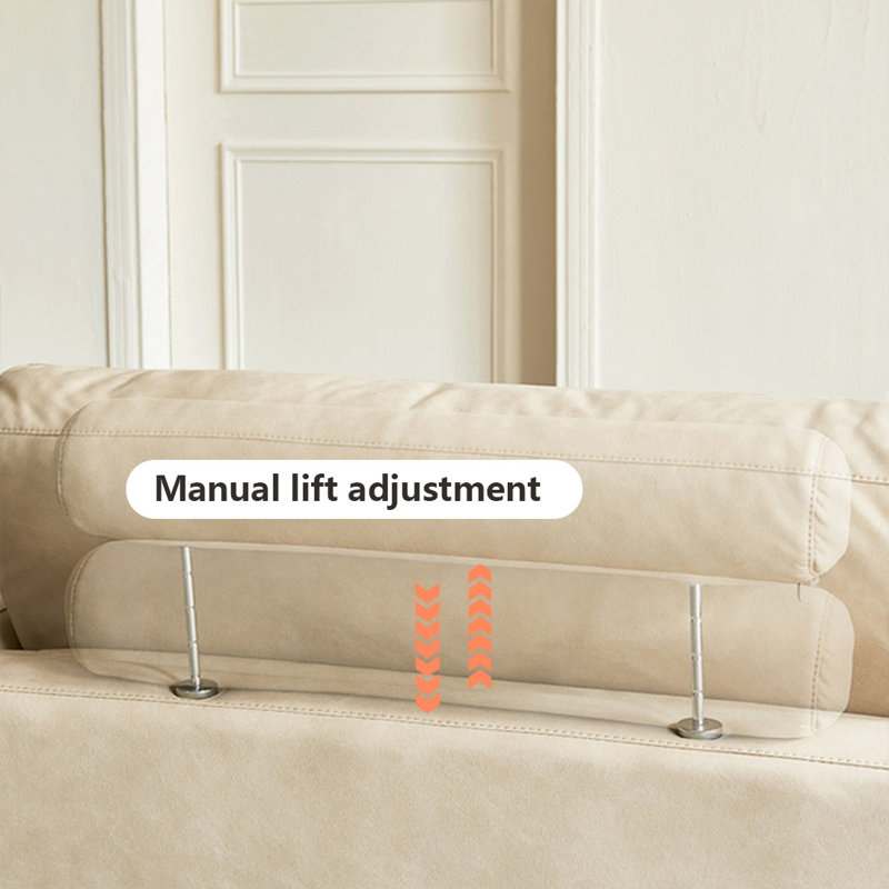 Creamy-white 100% Polyester Modular Sofa cushion couch