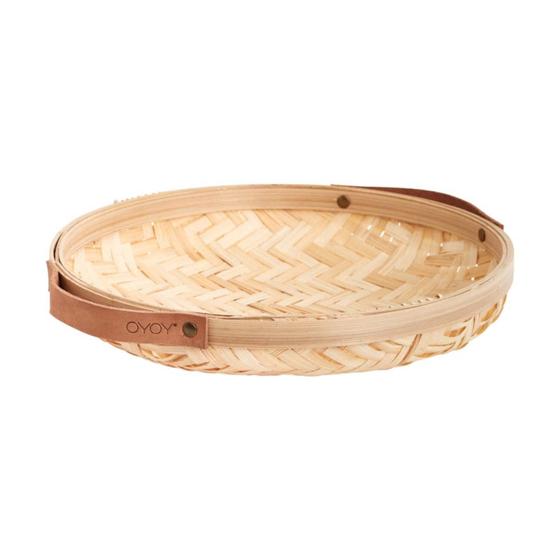 Sporta Bamboo Bread Basket, Natural