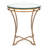 Glass Top End Table