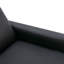 Fauteuil inclinable en cuir synthétique avec dossier réglable