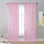 Kbndieu Solid Color Curtains Gauze Curtains Semi Shade Curtains Curtains Polyester Curtains Decorative Curtains Through The Rod Models Curtains-1240412837
