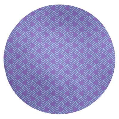 Chenille Geometric Indoor Rug