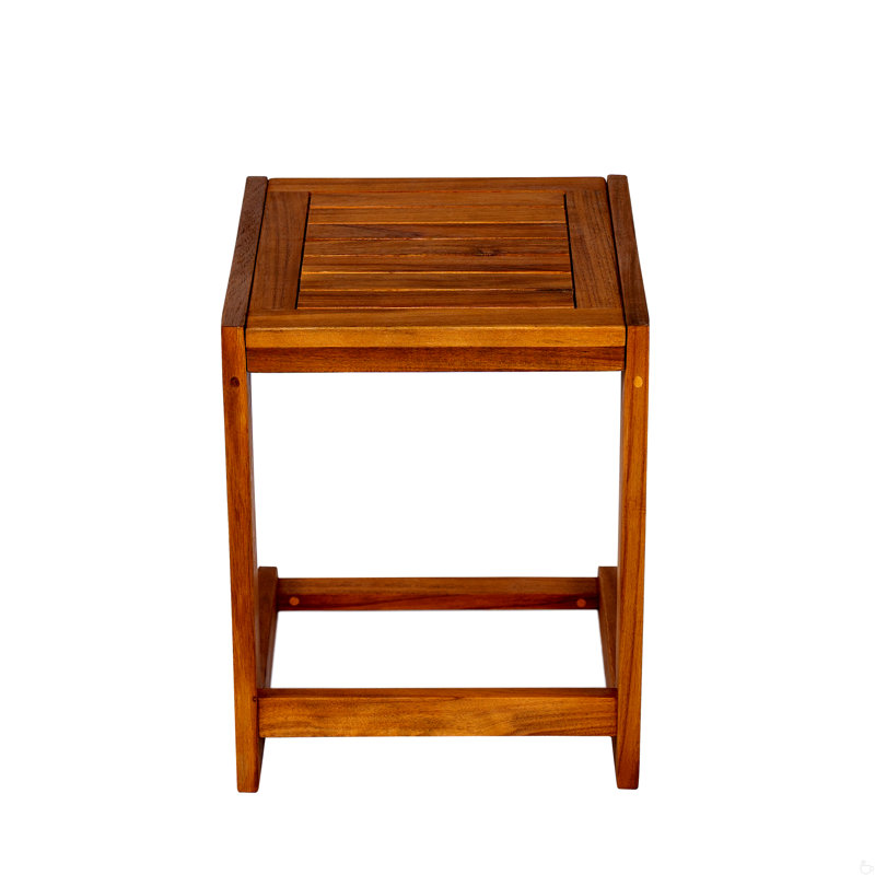 Table d'appoint en bois d'acacia