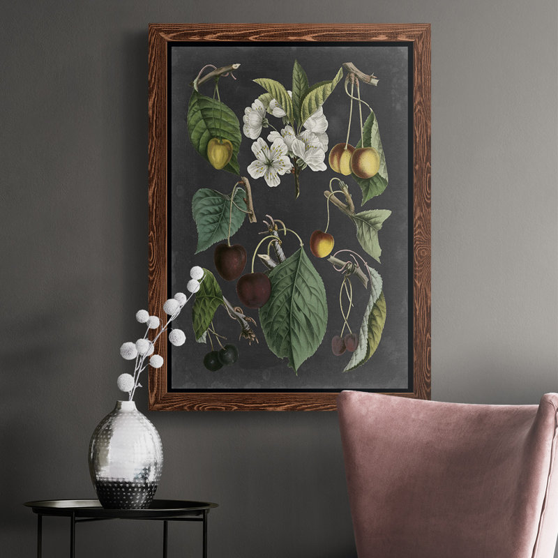 Orchard Variétés II, peinture sur toile encadrée, Érable, H 43,5 po x l 27,5 po x P 1 po
