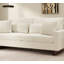 Canapé moderne en velours côtelé avec quatre coussins, mousse haute densité et support à ressorts pour un salon confortable.-128895561
