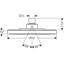 Raindance S hansgrohe Showerhead 240 1-Jet, 1.75 GPM-62043226