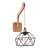 1 - Light Farmhouse Industrial Swing Arm Sconce, Adjustable Arm Wall Sconce
