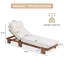 Chaise longue d'extérieur, coussin inclus-43702298