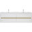 Wall-Mounted Bathroom Vanity with Double Sinks, Stone Resin Countertop-1271159910-1247906264