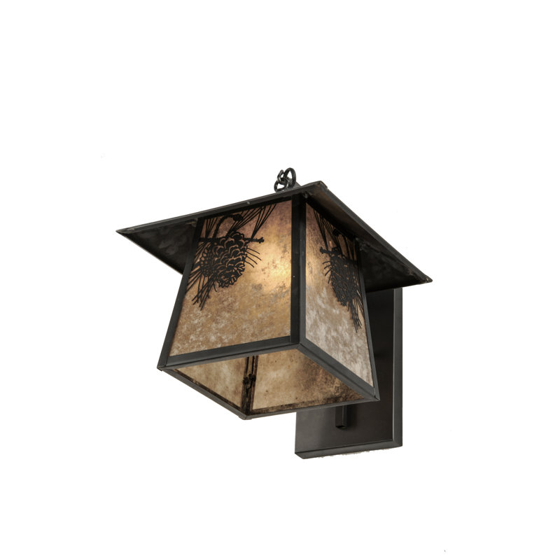 Rustic Lodge Solid Brass 1 - Light Armed Sconce