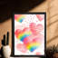 «Black», aquarelle encadrée d'amour-264650929