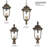 Aaryn-John 4 - Light Outdoor Hanging Lantern