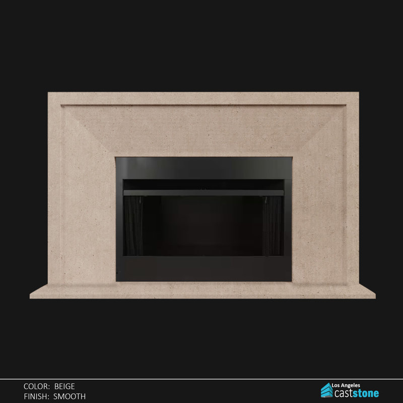 Grand Phoenix Fireplace Surround, Beige 10