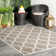Sidell Geometric Taupe Indoor / Outdoor Area Rug
